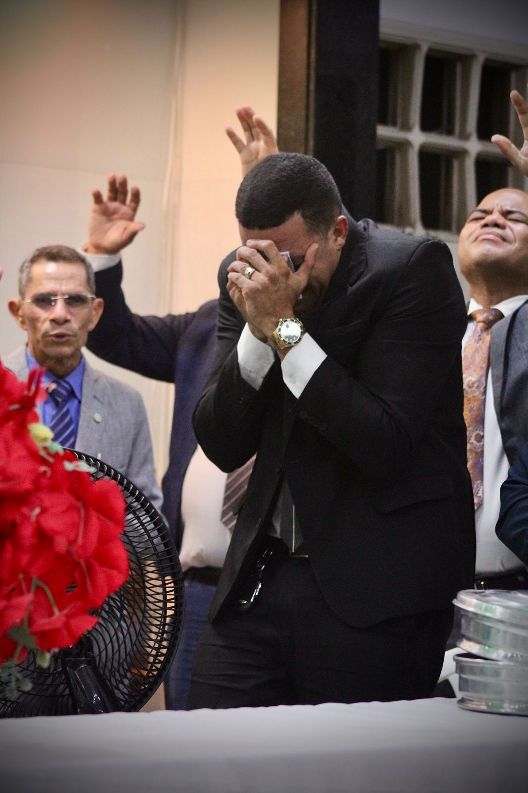 Evento religioso — momento de emoção e celebração
